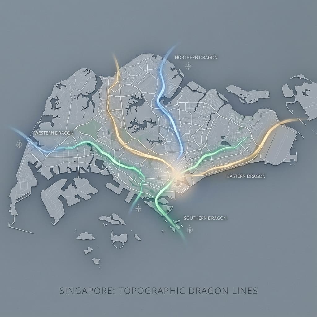 Singapore Dragon Map Overlay